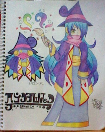 Kirby Witch Of Paint Drawcia By Plucky Nova On Deviantart