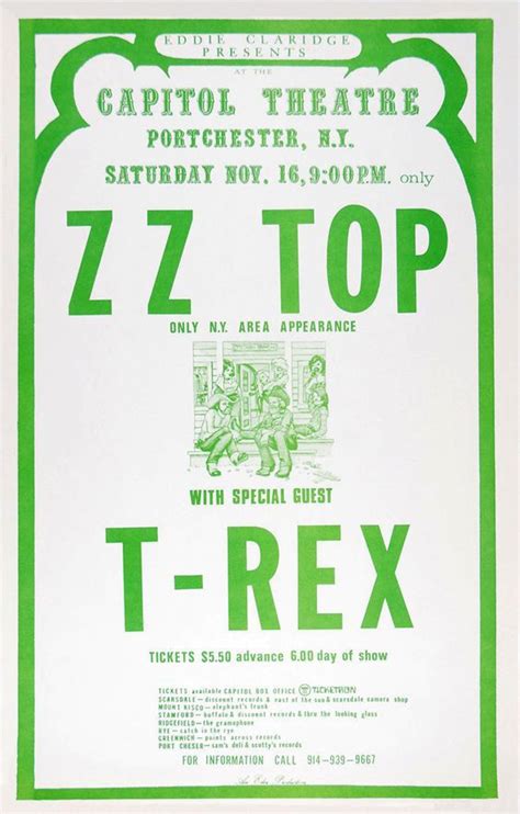 Trex 1974 Portchester Plakat Poster