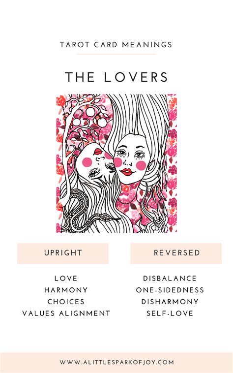 The lovers major arcana tarot card meaning & reversed card meaning in the context of love, relationships, money, career, health reversed meaning guide. The Lovers Tarot Card Meaning: Love, Health, Money & More in 2020 | The lovers tarot card, The ...
