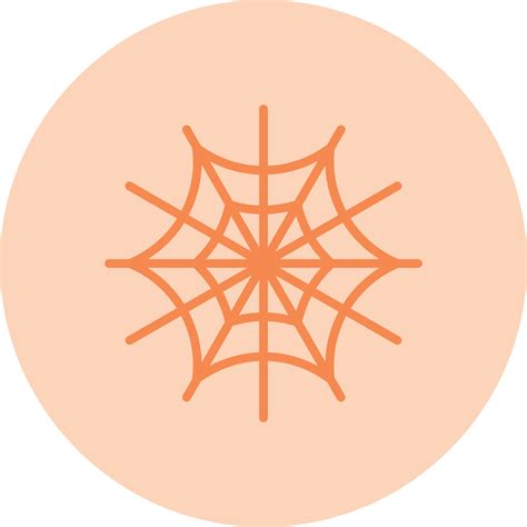 Spider Web Vector Icon 16517523 Vector Art At Vecteezy