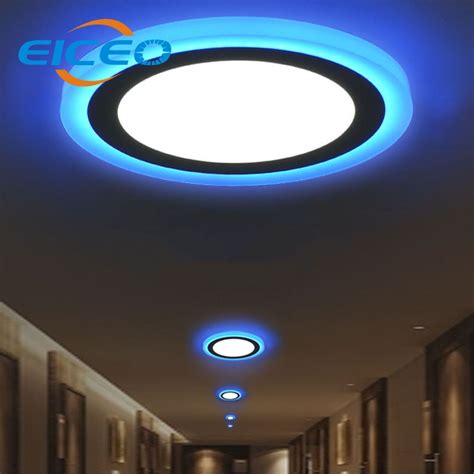 Check spelling or type a new query. (EICEO) New White+Blue Recessed LED Panel Lamp Lights ...