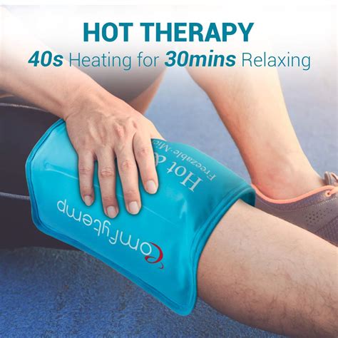 Ice Packs For Injuries 105x145 Comfytemp Reusable Gel Ice Pack