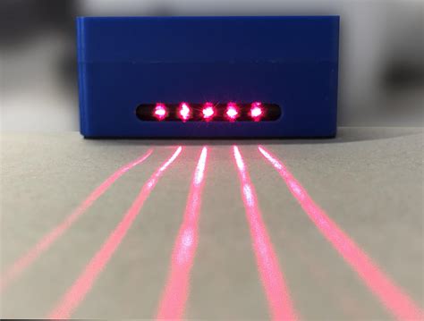 1235 Beam Laser Ray Box Complete With Usb Charging Lead