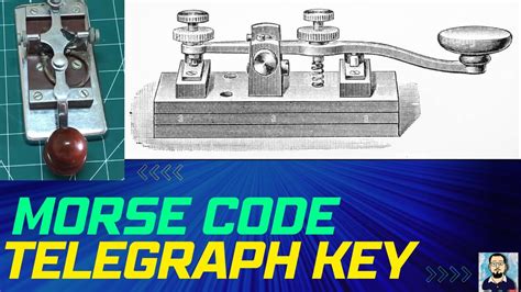 How Morse Code Telegraph Key Works And How To Use It Review Vintage