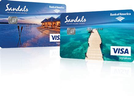This being said, if you're looking for relatively straightforward business credit cards from a bank that provides a variety of additional small business products, you might look into getting your card from bank of america. Sandals Credit Card | Sandals