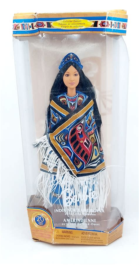 Mattel 1999 Northwest Coast Native American Barbie International Version 24671 Dolls And Doll