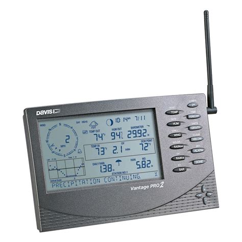 For vantage pro2 ™ & vantage pro2 plus ™ weather stations. Davis Instruments® 6312 - Vantage Pro2™ Console/Receiver ...