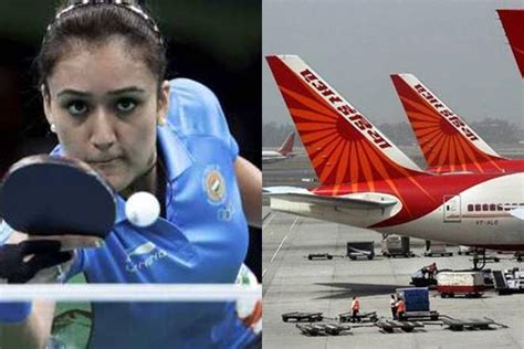 Shocking Air India Leaves Manika Batra Other Tt Players At Igi