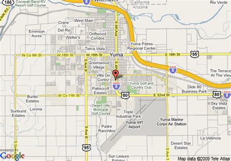 34 Map Of Yuma Arizona Maps Database Source