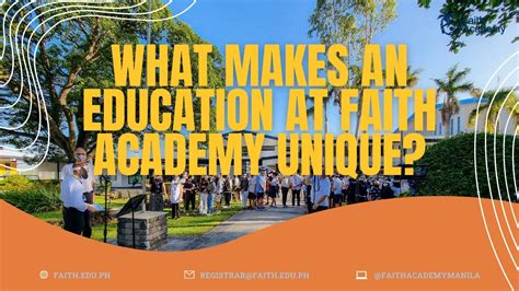 What Makes An Education At Faith Academy Unique Faith Academy