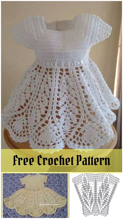 Free Crochet Newborn Dress Patterns