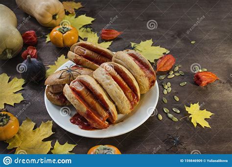 Halloween Food Halloween Hot Dog Bloody Fingers From