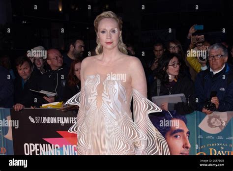 Gwendoline Christie Attending The Personal History Of David Copperfield European Premiere And