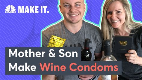 This Mother Son Duo Sells Wine Condoms Youtube