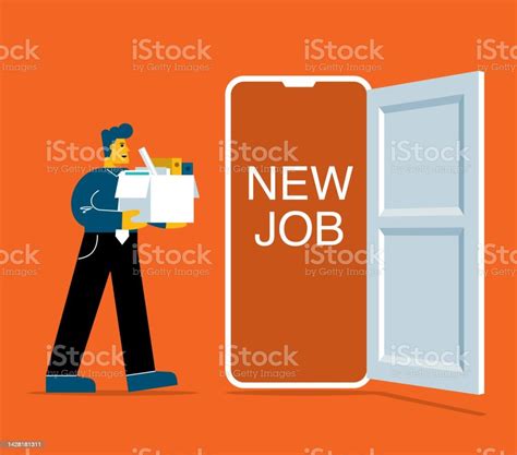 Online New Job Stock Illustration Download Image Now Achievement