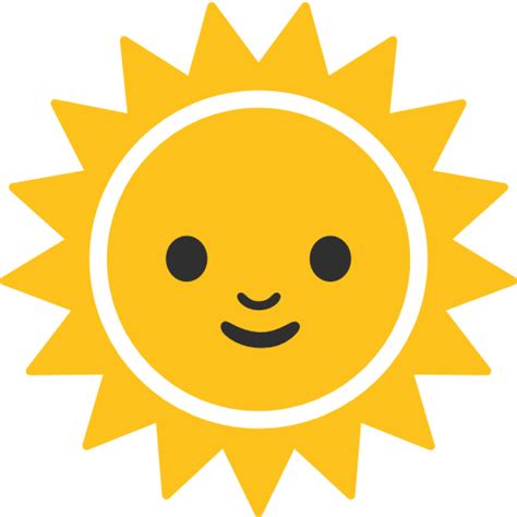 Sun Emoji Png Png Image Collection
