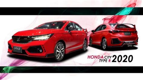 2020 Honda City Gets Two New Body Kits Based On The Civic Type R And