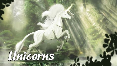 The History Of Unicorns Mysterious Legends And Creatures 7 Youtube