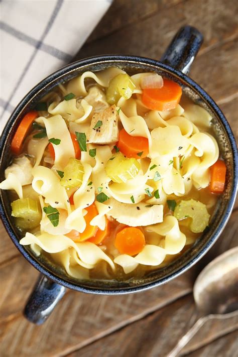Quick And Flavorful Chicken Noodle Soup Southern Bite