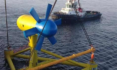 Europes First Marine Turbine Helps Reduce Ouessant Islands Carbon