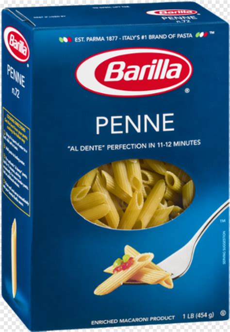 Pasta Barilla Penne Pasta 16 Oz Transparent Png 371x536 986385