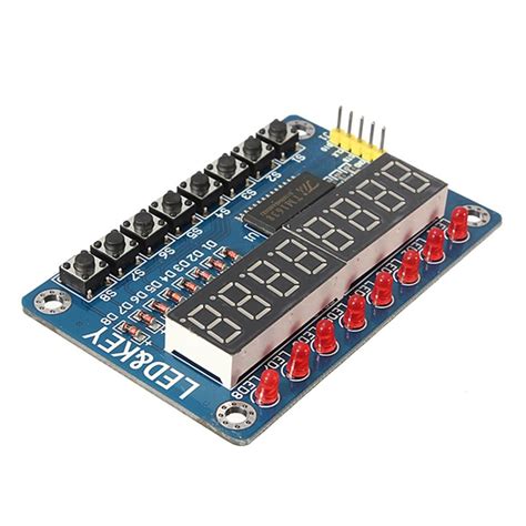 4 Digit Counter With 7 Segment Display Module Tm1637 Arduino Project