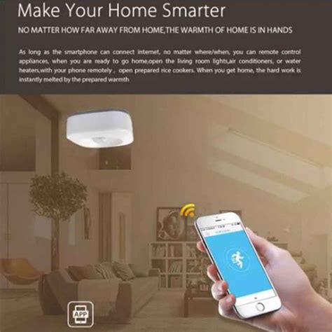 Wifi Motion Sensor Wireless Ceiling Pir Alarm Human Body Infrared