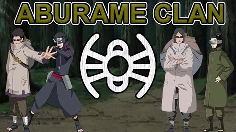 Aburame Clan All Members And Skills Youtube