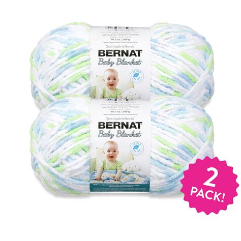 Bernat Baby Blanket Yarn Funny Prints 105oz300g Super Bulky