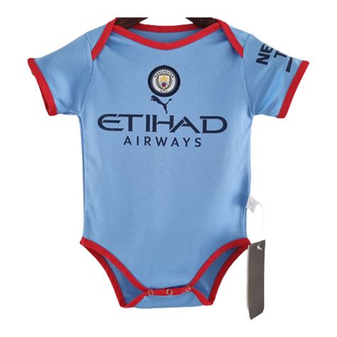 Infants 2022 2023 Manchester City Home Soccer Jersey Team Soccer Jerseys