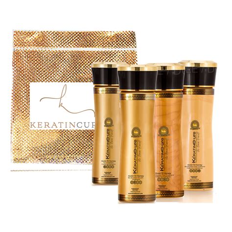 Buy Keratin Cure Best Hair Treatment Gold And Honey Bio Brazilian Silky