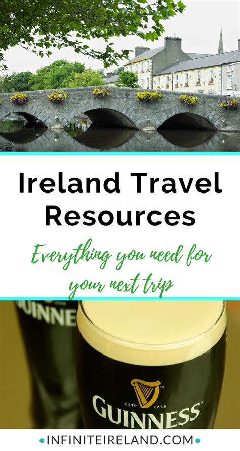 Two Guinness Glasses With The Words Ireland Travel Resources Everything