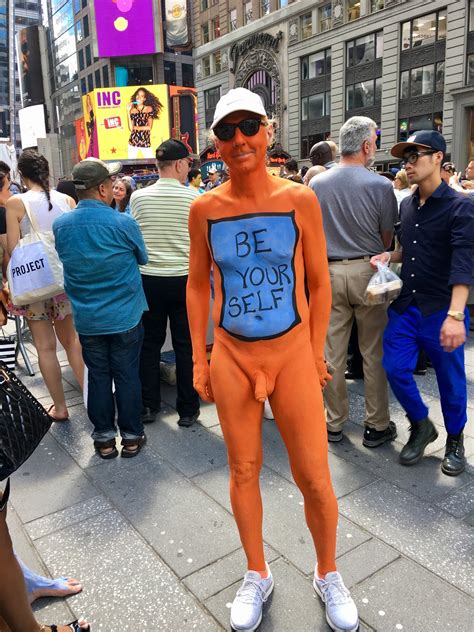 Nsfw Times Square Went Nude For Bodypainting Day Vice