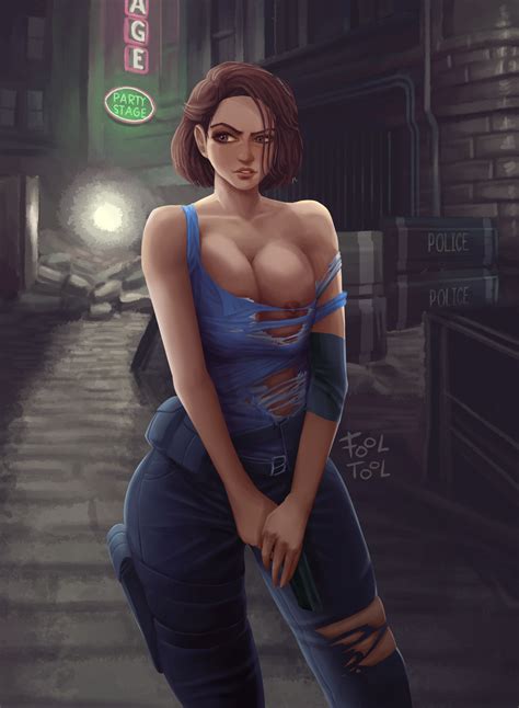 Jill Valentine Resident Evil 3 Remake By Fooltool Hentai Foundry