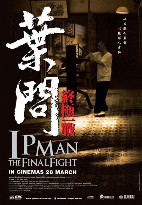 The fight scenes are not nearly as good and the acting is rather bad because it is filmed in chinese dialogue. 'Ip Man: The Final Fight' North American trailer and ...