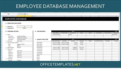 Employee Information Sheet In Excel Format Vrogue Co