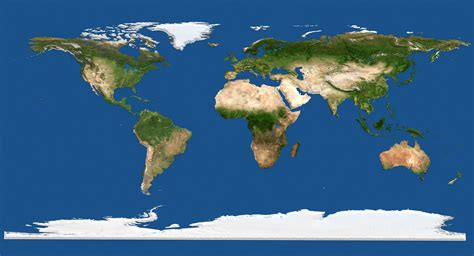 3d World Map Model