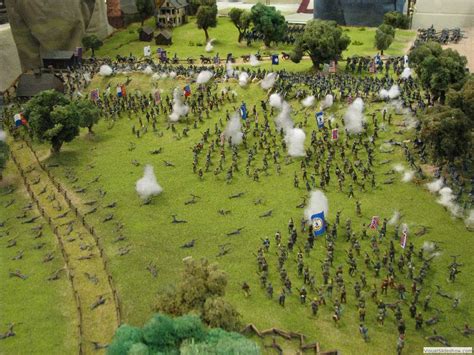 Civil War Diorama Generated By