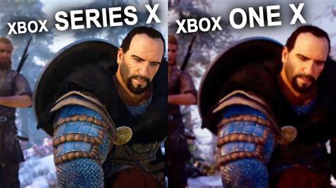 Assassins Creed Valhalla Xbox Series X Vs Xbox One X Graphics