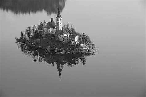Lake Bled Stock Image Image Of Chapel Religion National 51061591