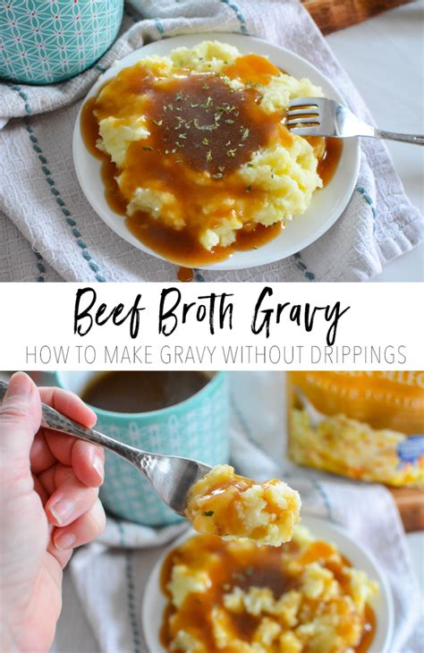 We've made some important changes to our privacy and cookies policy and we want you to know what this means for you and sausages in a red wine sauce with duchess potatoes. Beef Broth Gravy, How to Make Gravy without Drippings | Recipe (With images) | Beef gravy from ...