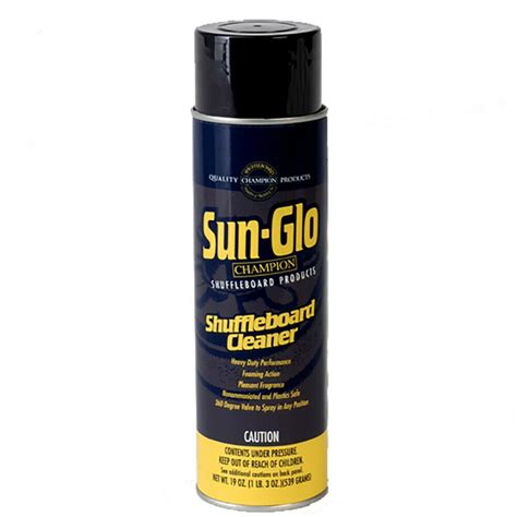 Sun Glo Shuffleboard Maintenance Kit Maine Home Recreation