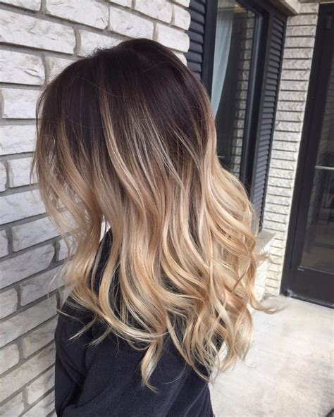 If you have lighter brown hair, a blonde ombré effect can look quite lovely. Balayage, Ombre, Highlights, oh my!