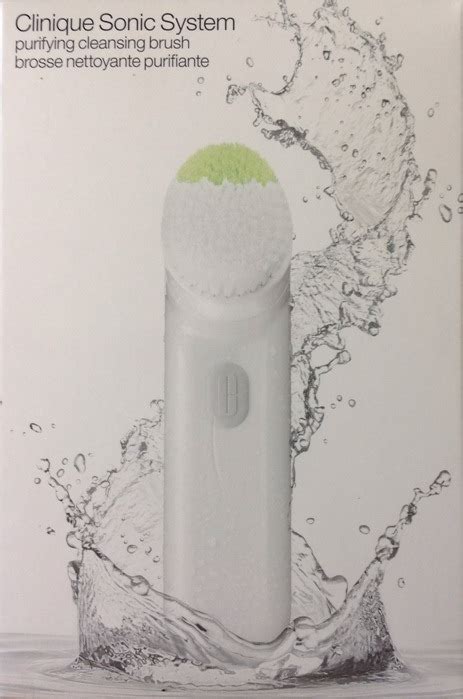 clinique sonic system purifying cleansing brush review