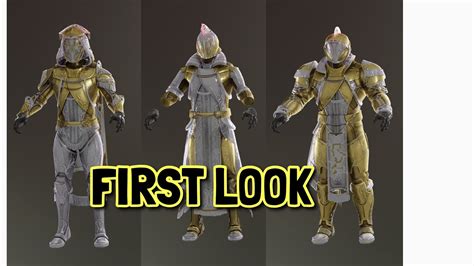 FIRST LOOK AT THE SOLSTICE OF HEROES ARMOR SETS IN DESTINY YouTube