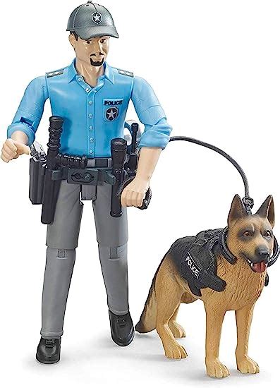 Bruder 62150 Bworld Policeman With Dog Toys And Games