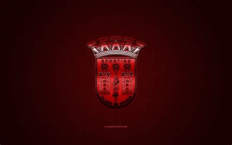 Sc Braga Club De Fútbol Portugués Primeira Liga Logo Rojo Rojo De