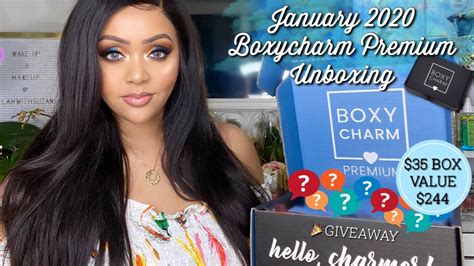January 2020 Boxycharm Premium Unboxing Amp Try On Giveaway