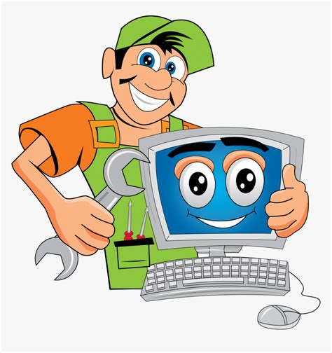 Computer Repair Technician Installation Personal Icon Computer