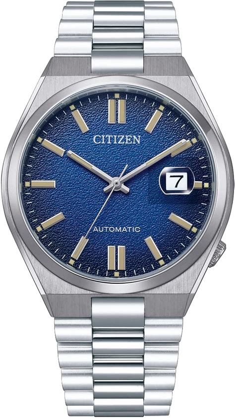 Citizen Tsuyosa Mechanical Sapphire Glass Kami Blue Watch NJ0151 88L